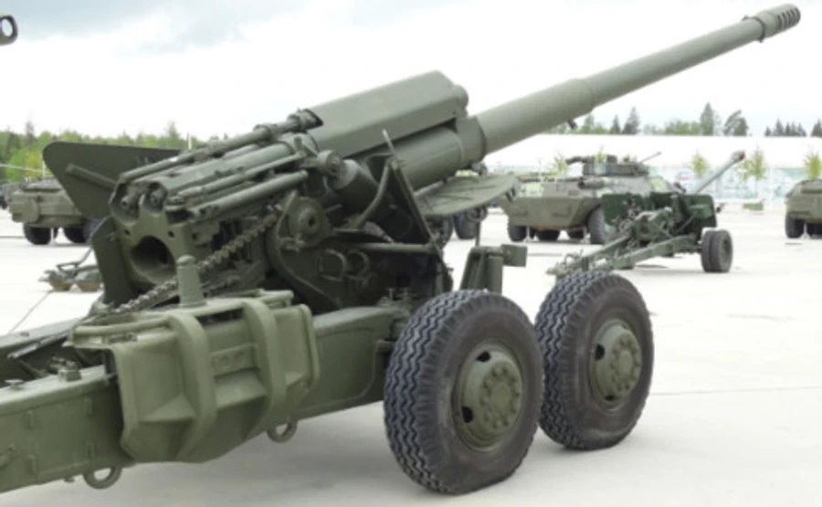 Беспилотник ОБСЕ зафиксировал 2 гаубицы боевиков под Луганском