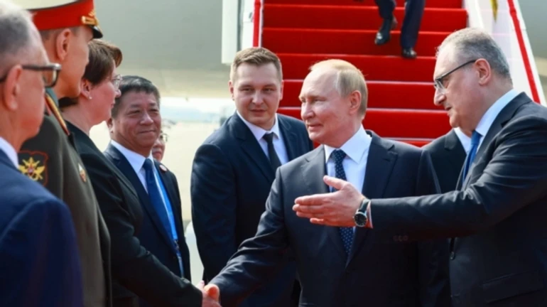 Putin arrives in China for extended visit