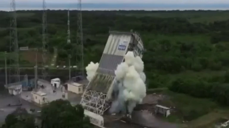 На космодромі Куру підірвали майданчик для запусків ракети Союз