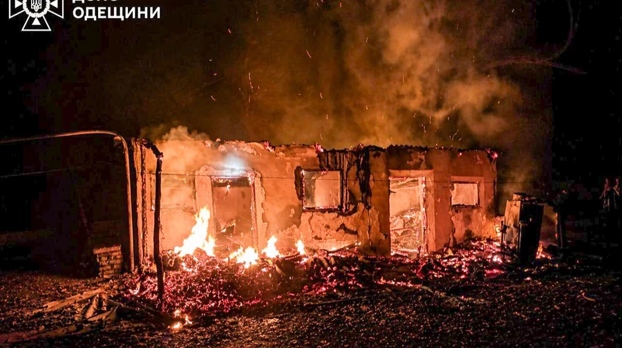 Ворог масовано атакував Одещину, є поранені