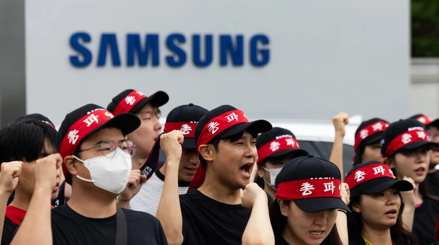 Компания Samsung в последний момент избежала 18-дневной забастовки работников