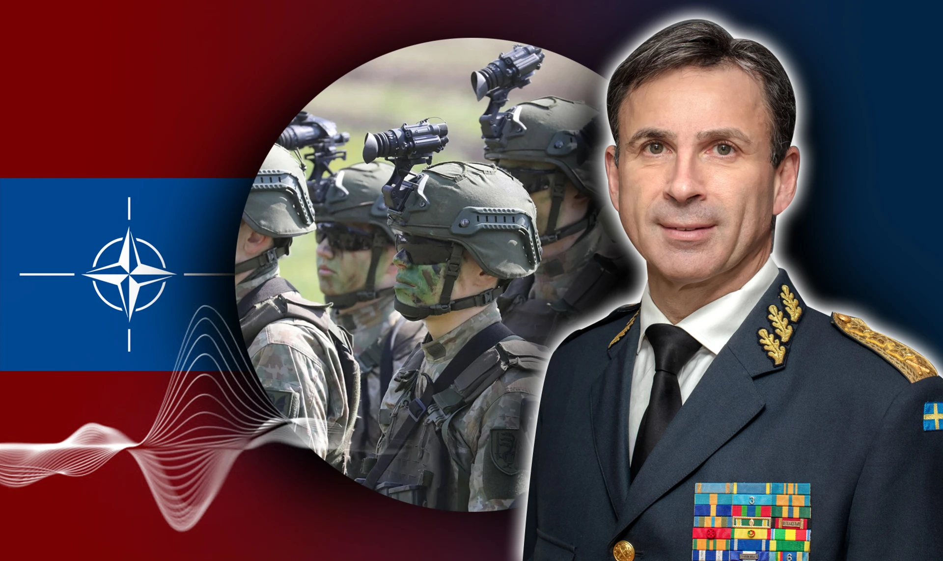 I don't think NATO countries want to be seen as a part of the conflict – Swedish general Dennis Gyllensporre