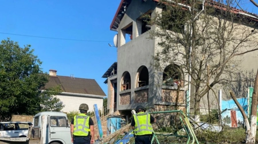 Russian drone attack on Kyiv Oblast: fires break out, three people injured – photo