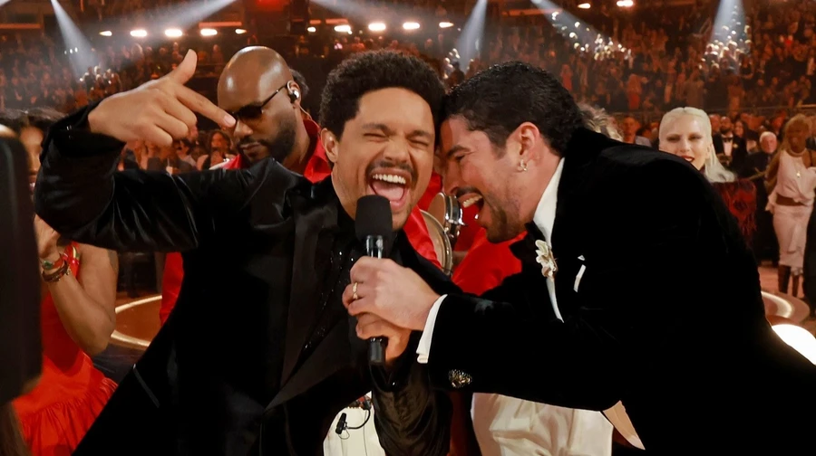 Trump was mocked at the Grammys because of his friendship with Epstein and Clinton