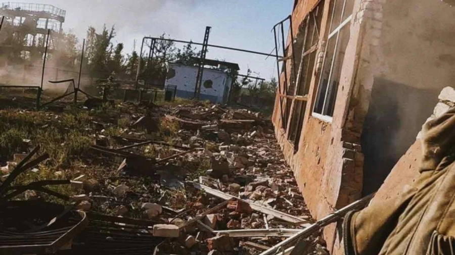 Russians fire all available weapons at Vovchansk plant liberated by Ukraine's Defence Intelligence