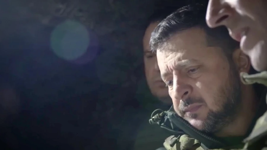 Зеленський відвідав бійців на передовій у Роботиному