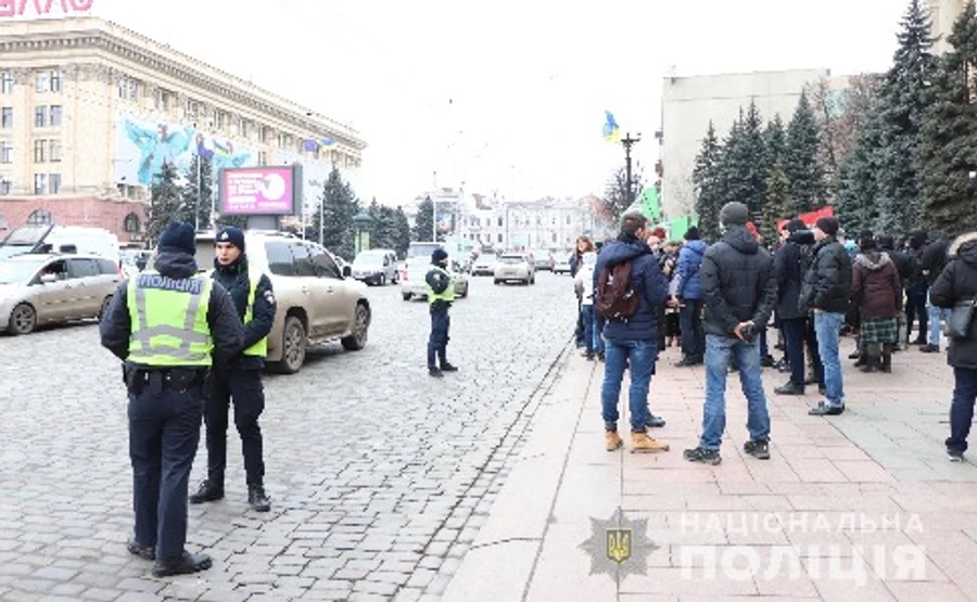 Сутички на проросійському мітингу в Харкові: поліція відкрила провадження