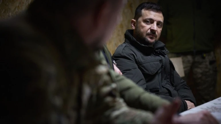 Russia must withdraw its troops to February 2022 lines, says Zelenskyy 