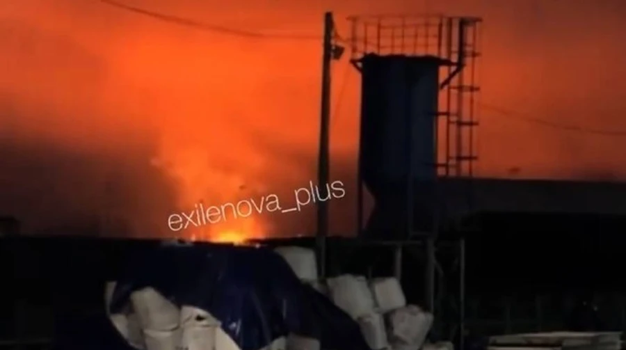 В РФ дроны атаковали нефтяной порт Усть-Луга