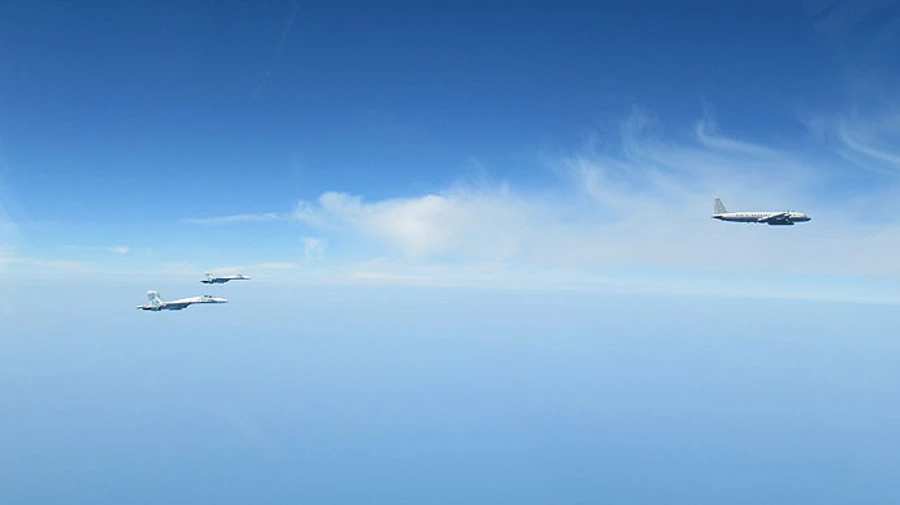 UK fighter jets intercept Russian aircraft near NATO airspace