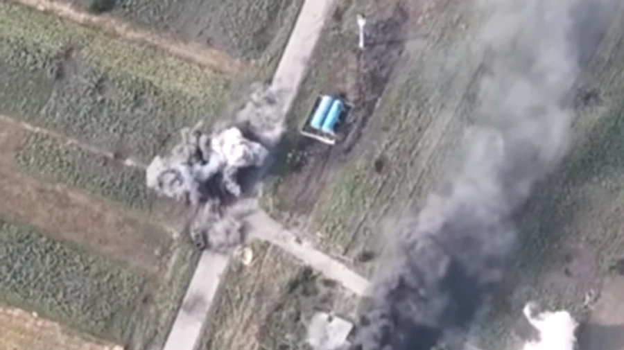 Prince’s Infantry demonstrates how they flattened three Russian infantry fighting vehicles, plus the soldiers inside