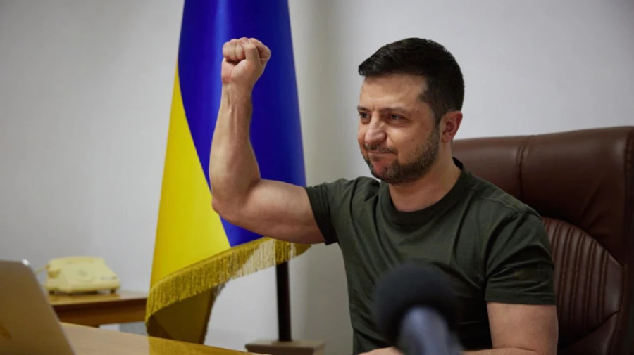 Зеленский в британском парламенте цитировал Черчилля, а депутаты аплодировали стоя