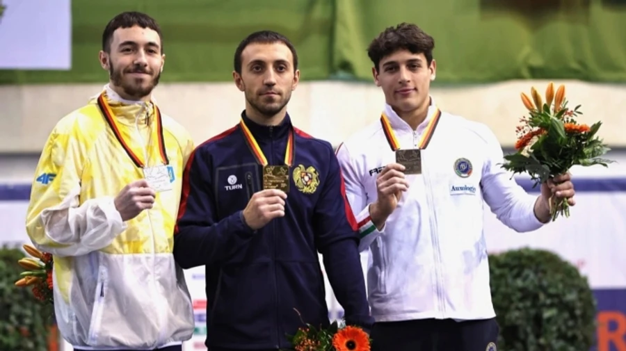 Ukrainian gymnast wins two silver medals at World Cup event