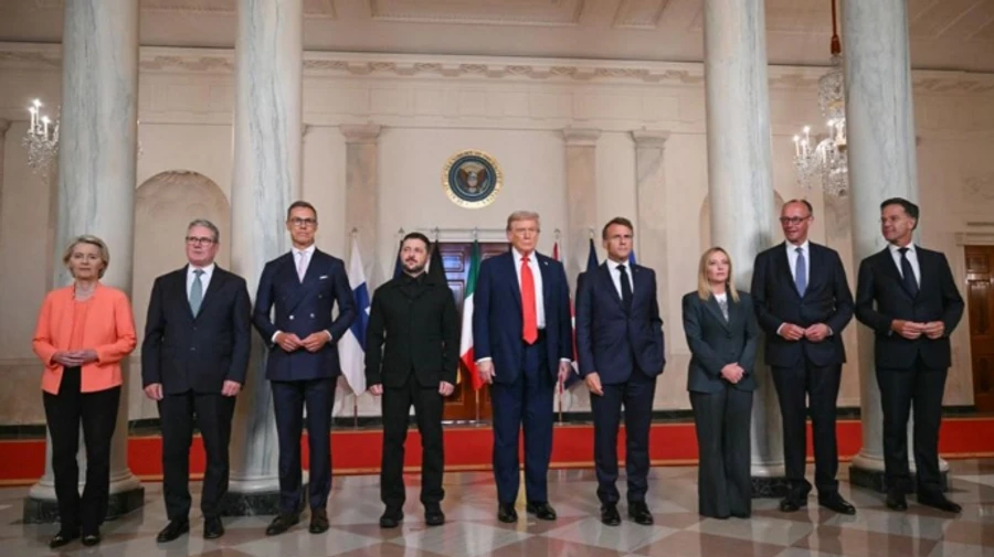 В США начались переговоры Трампа и Зеленского с европейскими лидерами