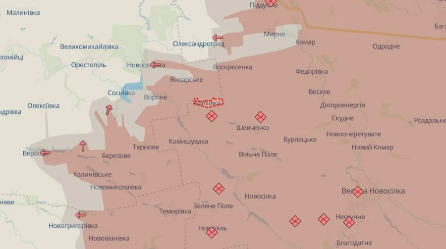 Russian forces occupy Maliivka in Dnipropetrovsk Oblast – DeepState