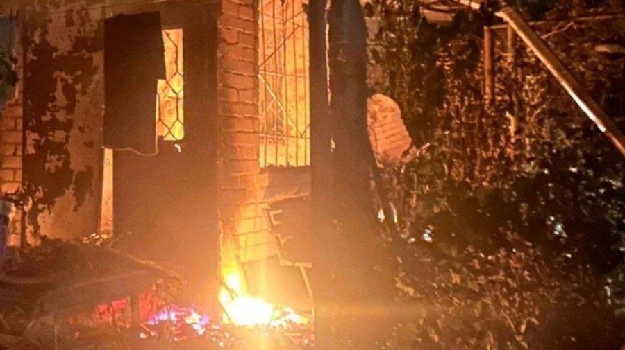 Russians hit house in Zaporizhzhia Oblast with FPV drone, injuring one man – photo