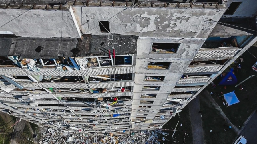 Zelenskyy on Russian attack on Kharkiv: You have to be an outright scumbag to deliver such strikes – photos