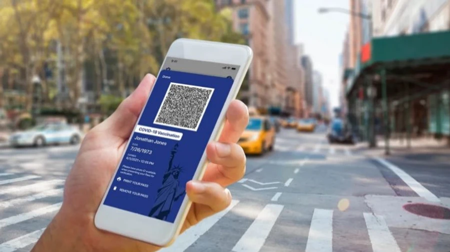 Первым городом с паспортами вакцинации в США стал Нью-Йорк
