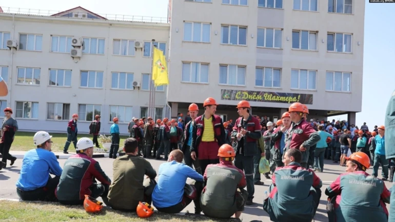 Усі шахти Беларуськалію припинили роботу, вимагаючи відставки Лукашенка