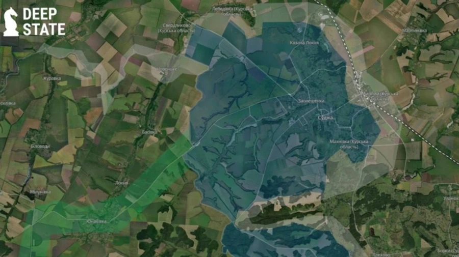 DeepState: Russian troops advance in Kursk Oblast, consolidate positions in eastern part of Sudzha