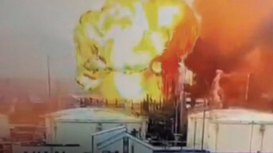 Ukraine strikes Ust-Luga sea terminal in Russia's Leningrad Oblast