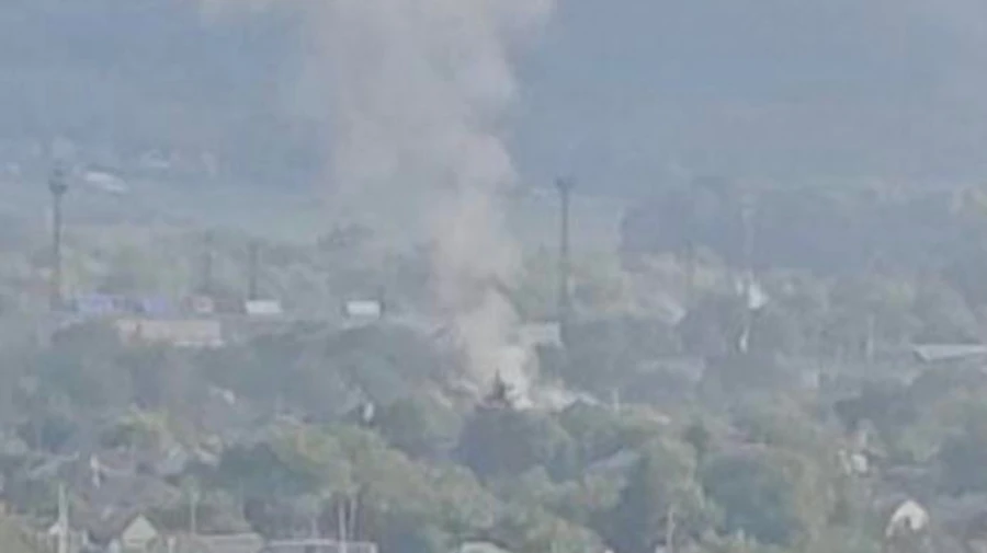 Russian drones attack Sloviansk: woman injured, houses damaged