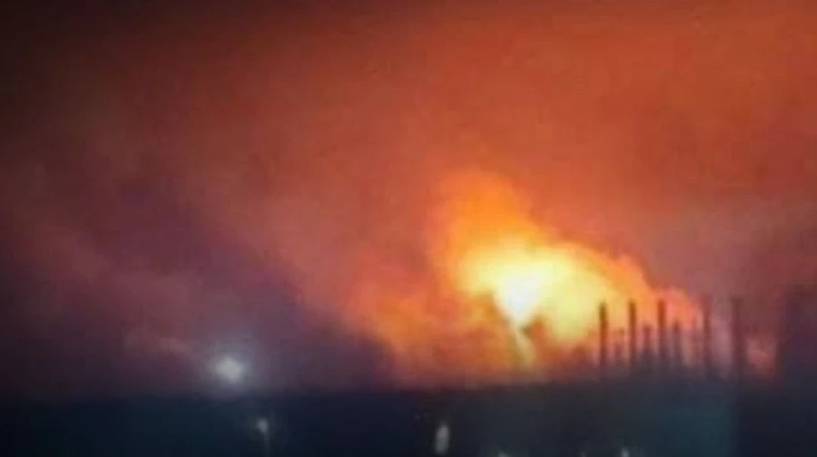 Ukraine strikes chemical plant in Russia's Stavropol Krai that supplies components for explosives