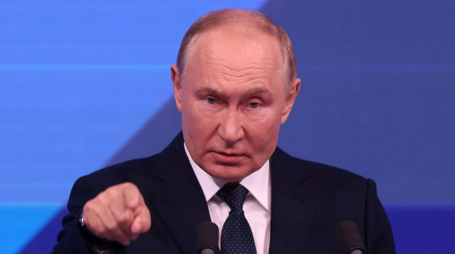 Putin afirma que a Ucrânia perderá terras ocidentais e que todos na Ucrânia se desentenderam