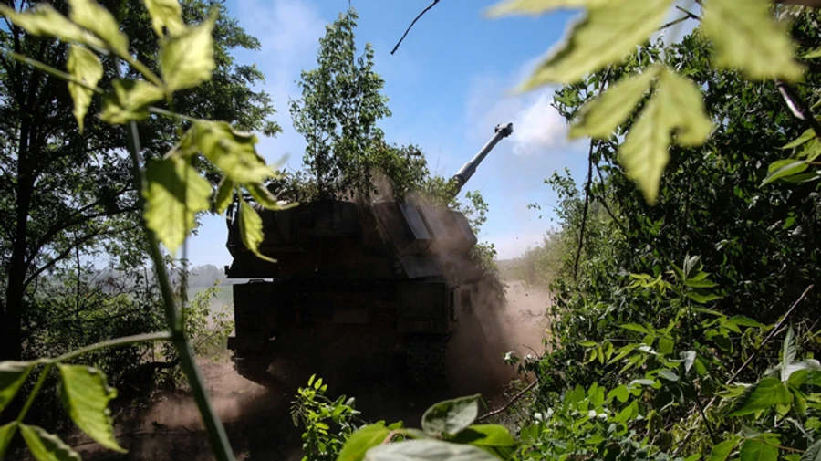 Залужный показал польские Крабы в боевой работе