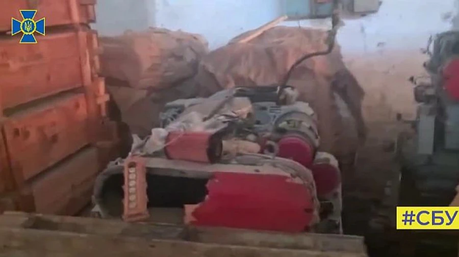 На Харківщині знайшли склад із вкраденими боєприпасами й комплектуючими