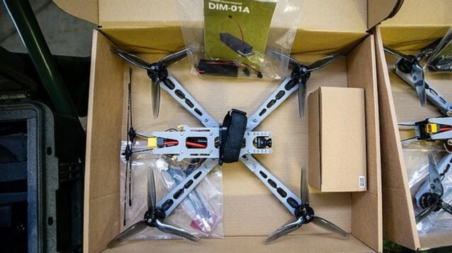 Thousands of drones for Ukraine stuck in Lithuanian warehouses, media outlet says