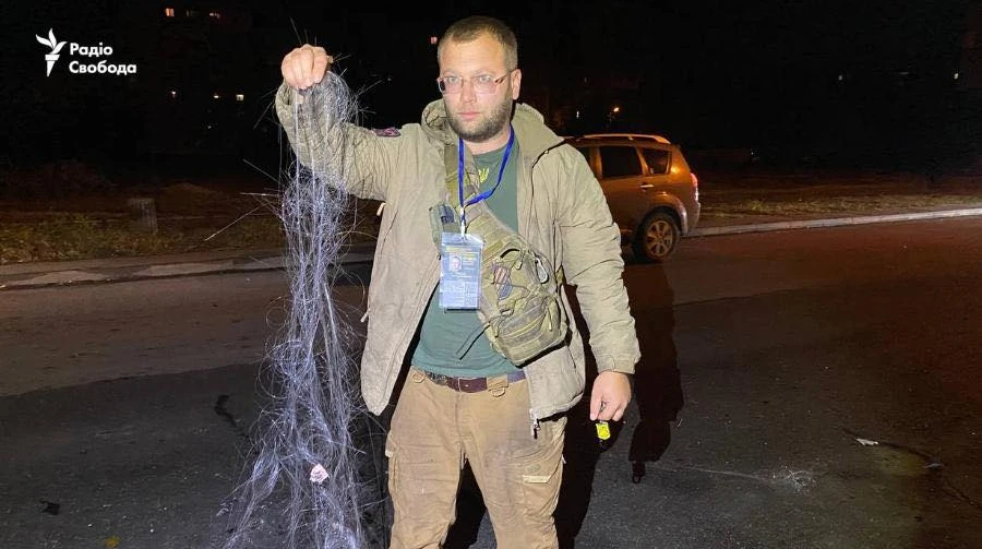 Kramatorsk likely attacked by fibre-optic drone for the first time – photos, video