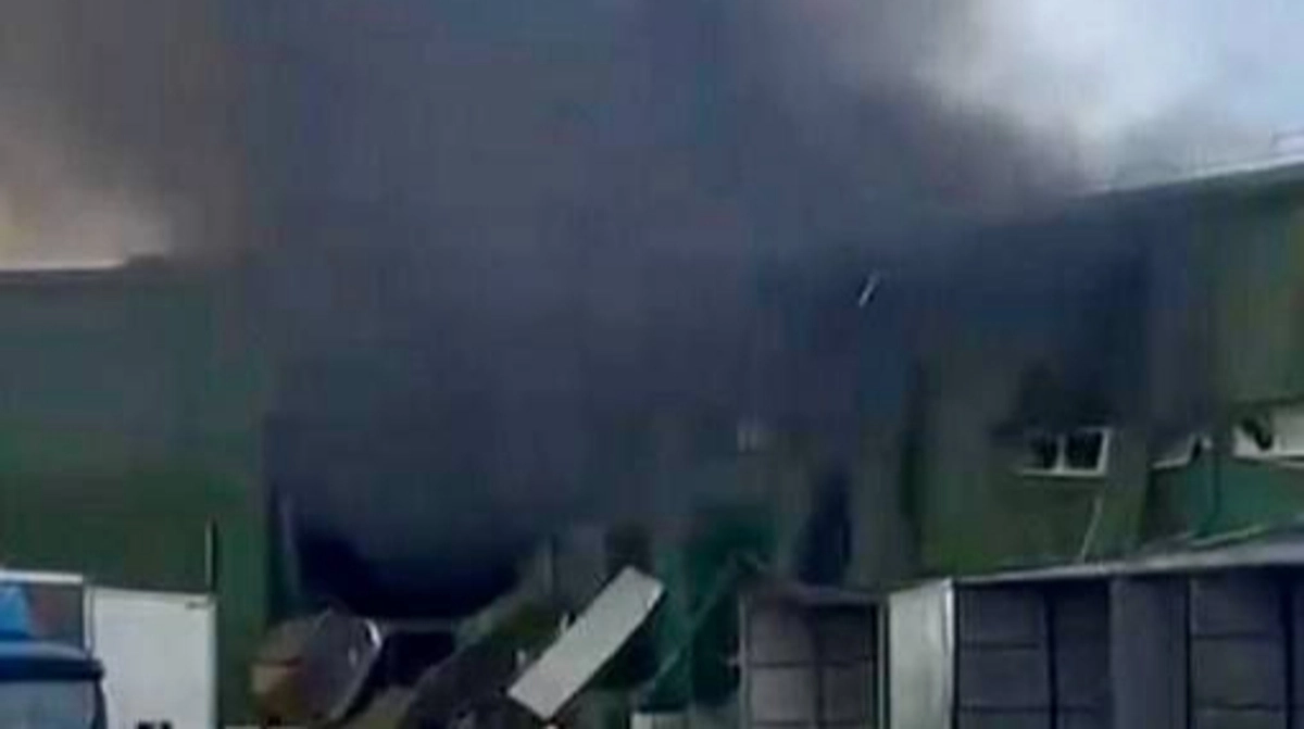 Russians hit logistics company warehouses in Dnipropetrovsk Oblast