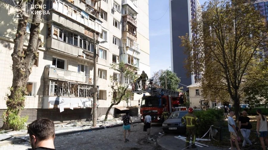Darkness, night, everything on fire: Kyiv residents speak about Russia's latest attack on Kyiv