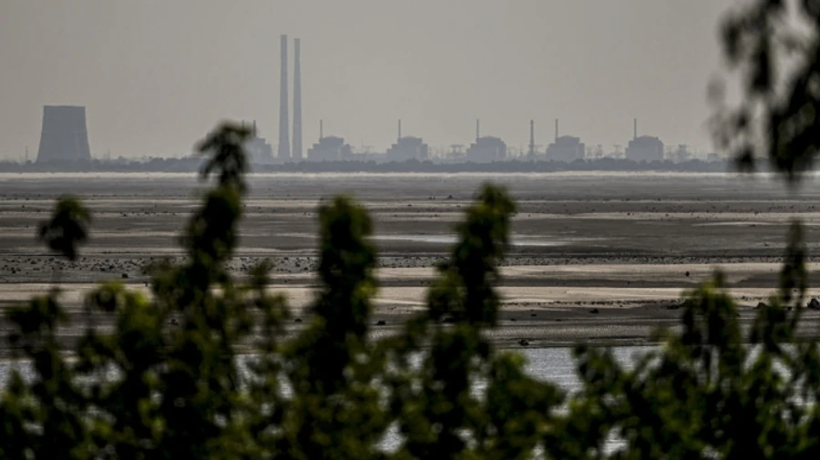Russian soldiers are taking equipment out of occupied Zaporizhzhia Nuclear Power Plant 