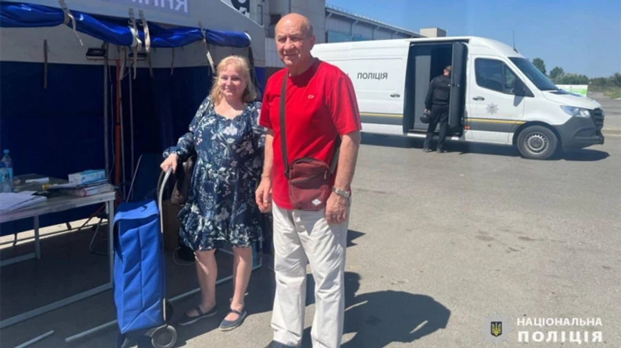 Couple who survived attack on Kharkiv hypermarket let police know they are safe 