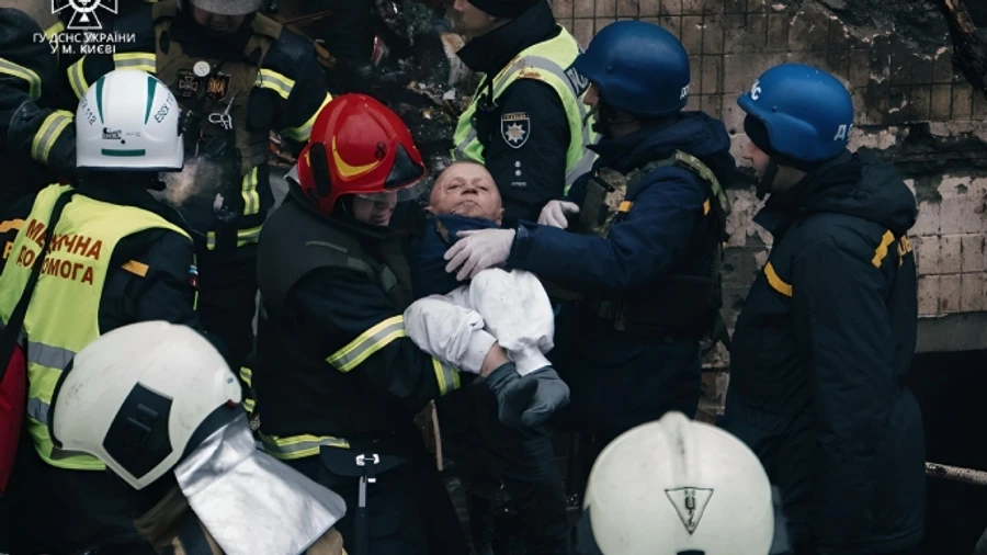 Disabled Kyiv man who was rescued from building hit by missile needs help