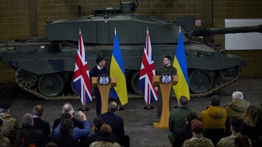 Ukraine and Britain agree on long-range weapons supply