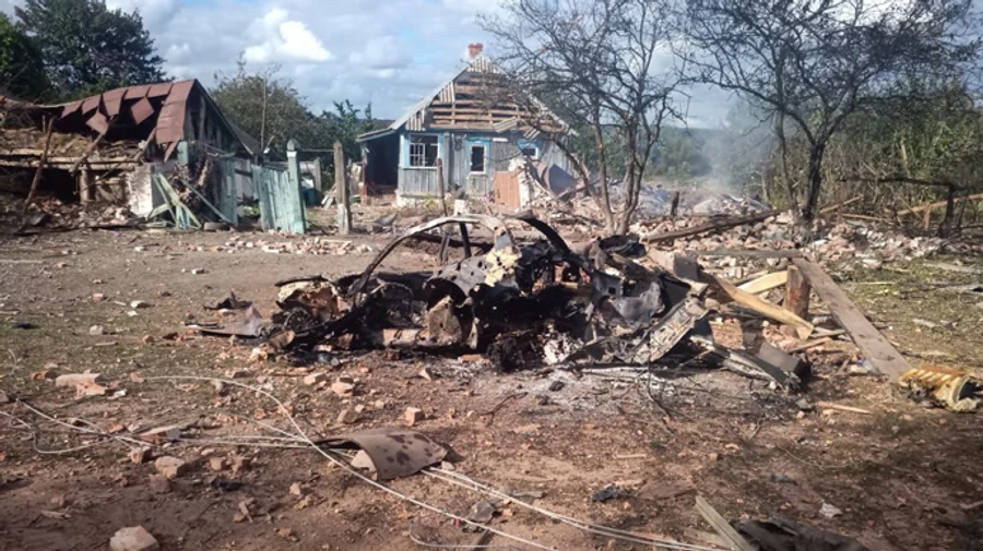 Russians attack Sumy region with self-propelled guns and mortars: power lines and houses damaged