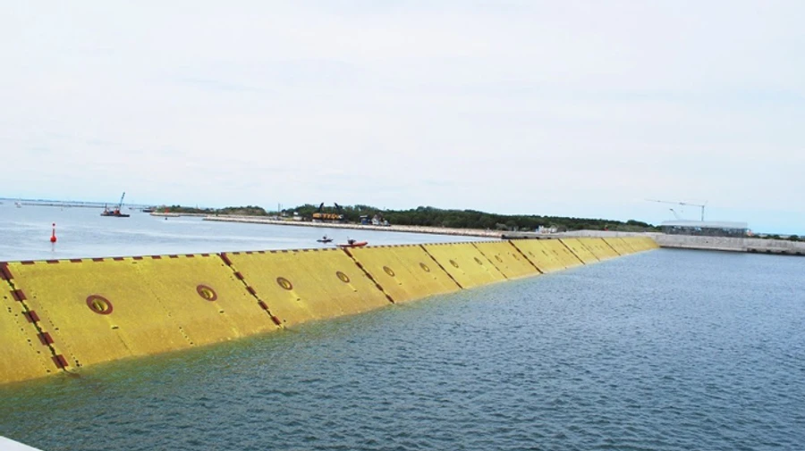 У Венеції вперше протестували систему шлюзів для захисту від повеней