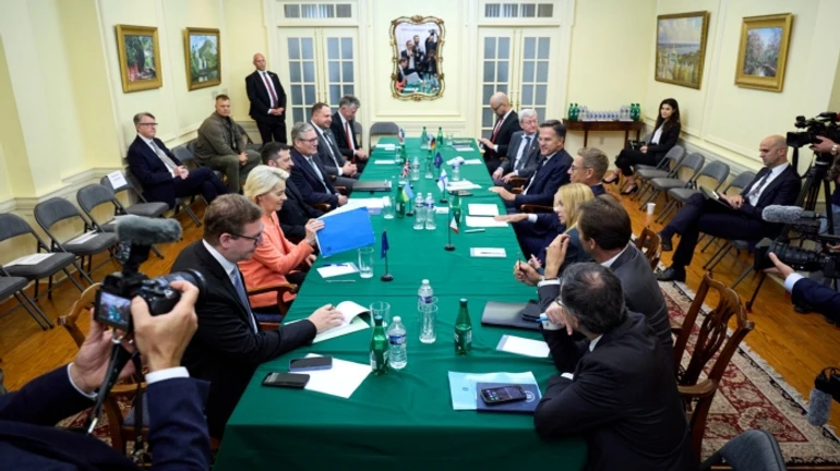 Zelenskyy shares what he discussed with European leaders ahead of Trump talks