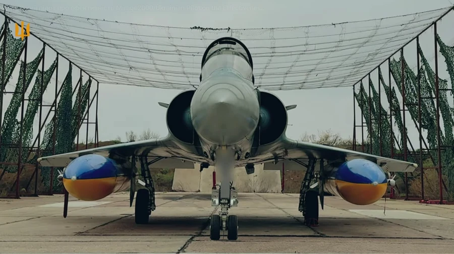 Ukrainian Air Force video shows French-supplied Mirage 2000 jets in action