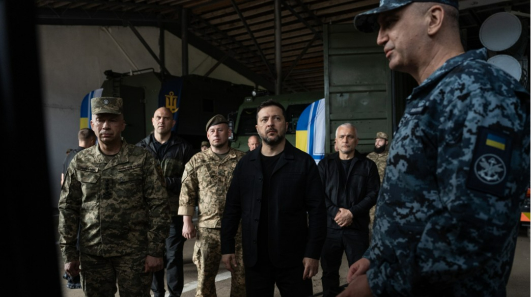 Зеленський відвідав Одещину: обговорив збільшення кількості гелікоптерів