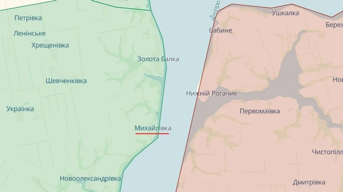 Russians attack Mykhailivka in Kherson Oblast, casualties reported