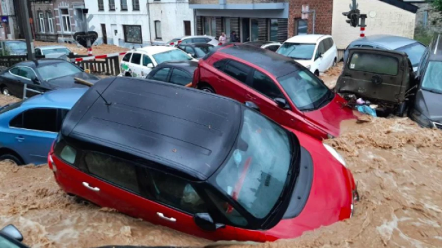 Бельгію знову накрили потужні повені