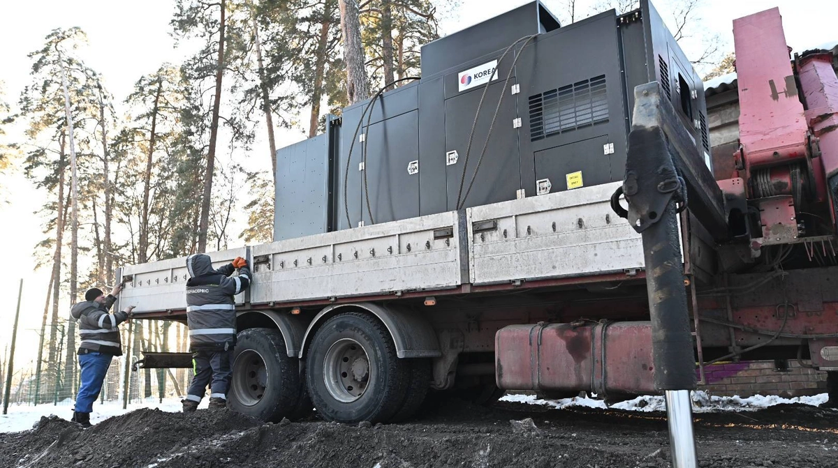 Over 500 high-capacity generators installed at critical infrastructure sites in Kyiv Oblast