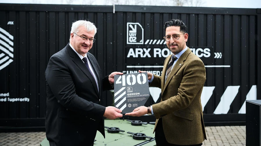 German company provides ground robot to Ukraine