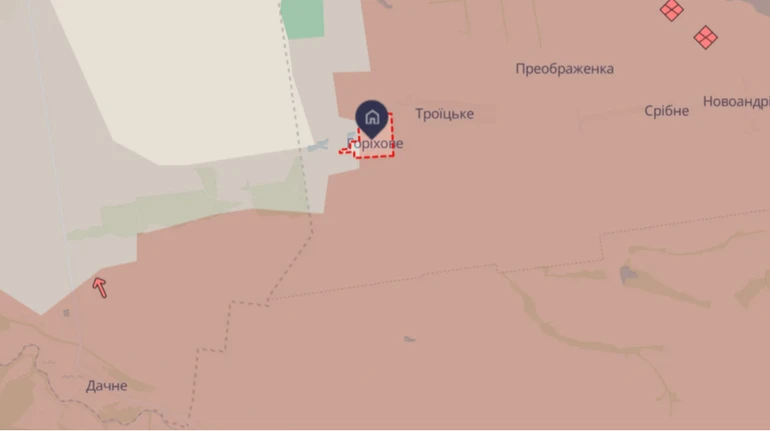 DeepState: Россияне продвинулись возле Орехового в Донецкой области