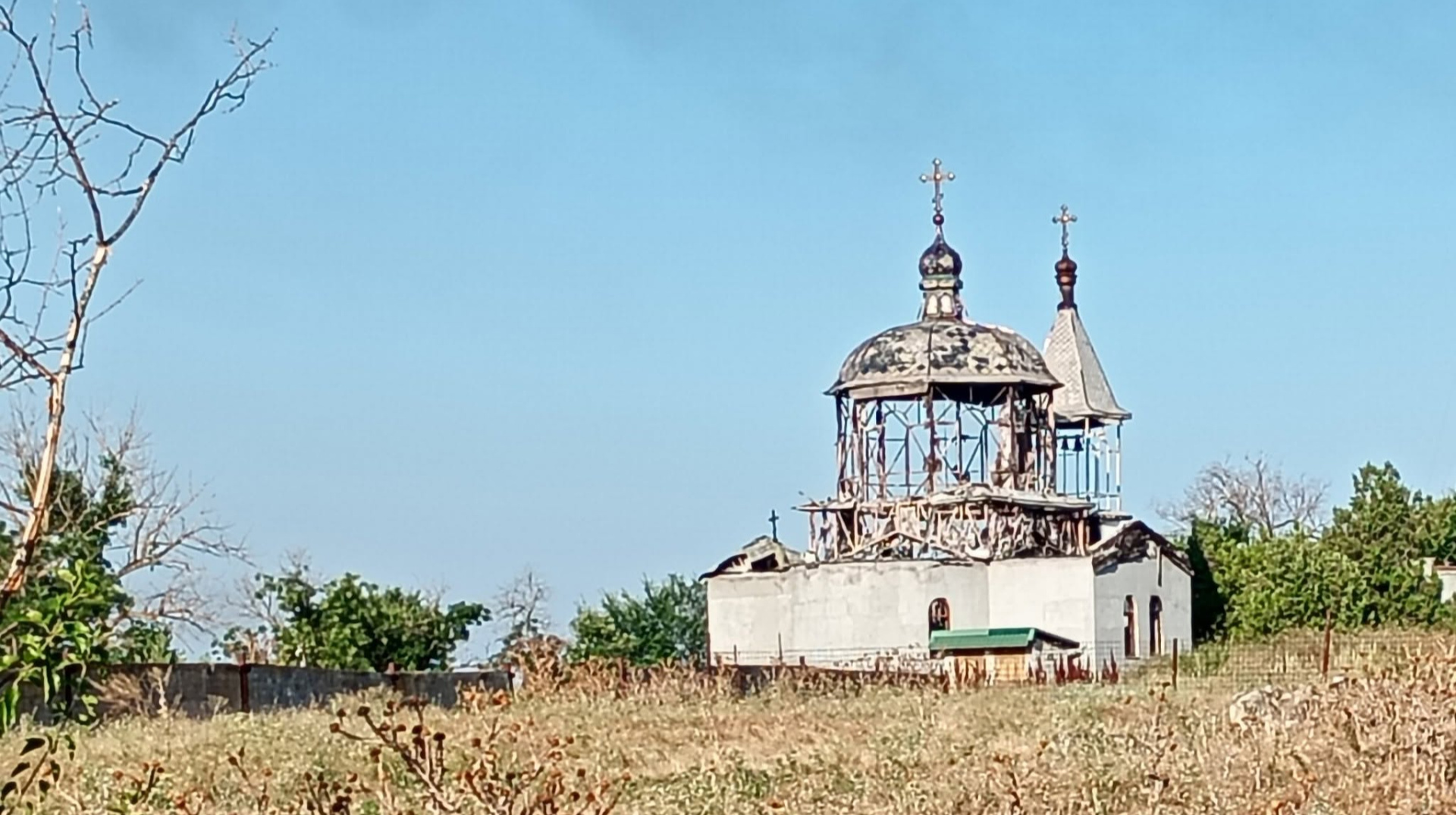 Russians destroy church in Kherson Oblast – photo