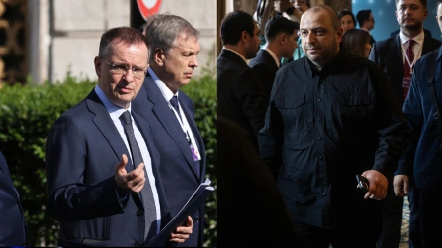 Heads of Ukrainian and Russian delegations reportedly held one-on-one meeting before talks